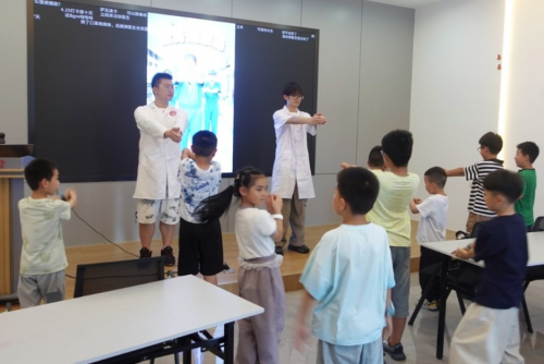 知识为桨梦为舟——仁济学子赴洞头区助联体开展教育帮扶，助力海岛儿童健康成长