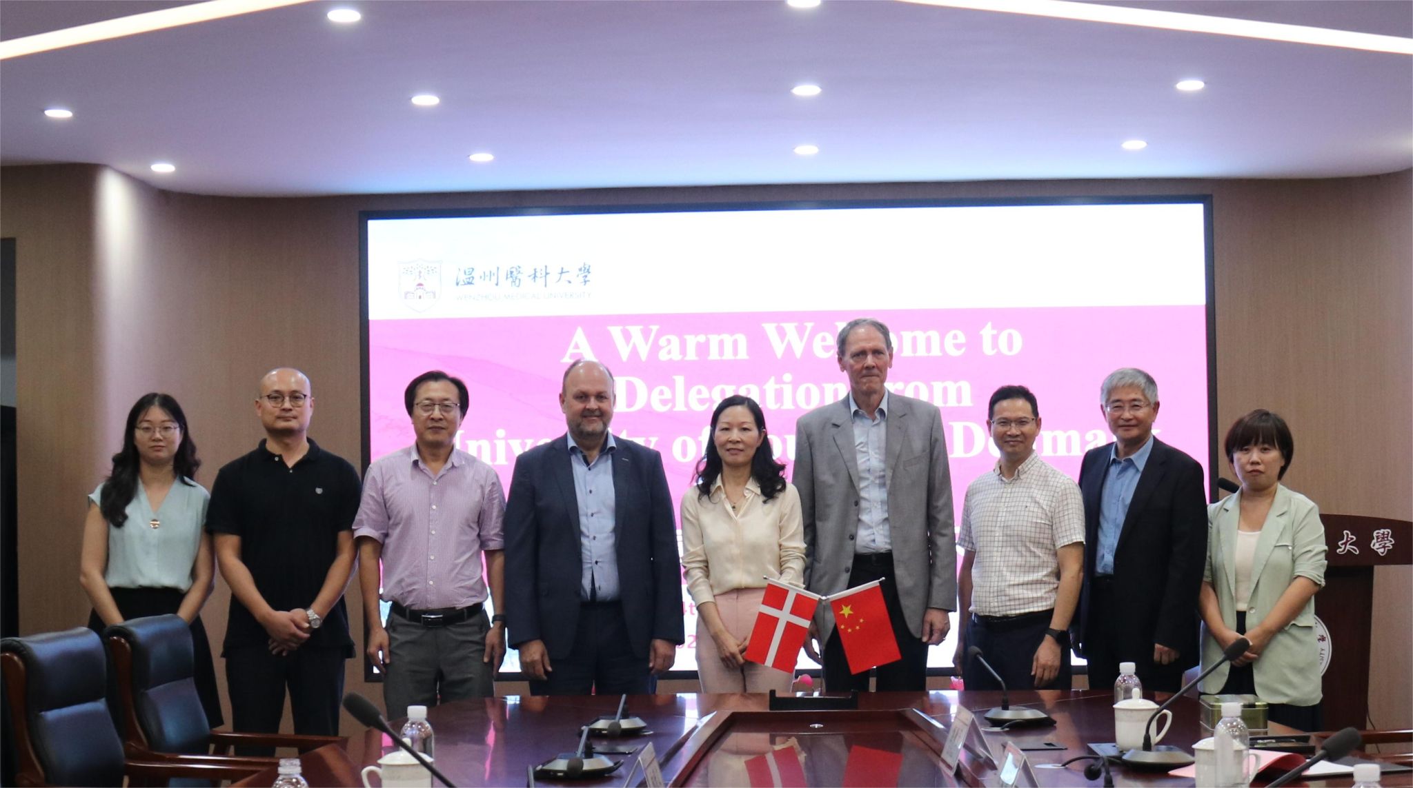 携手谱写合作新篇章，南丹麦大学一行来访公司